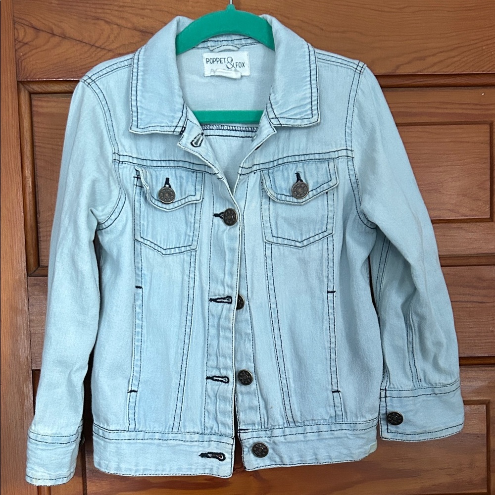 Light Blue Kids Denim Jacket